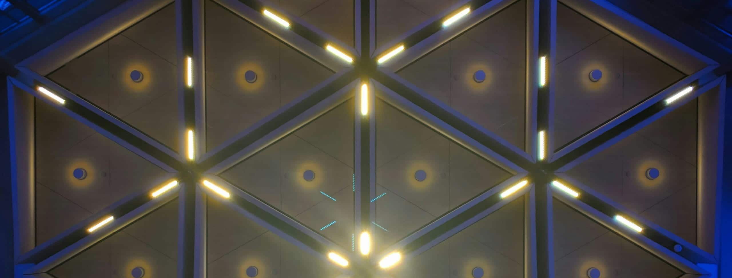 Abstract geometric lights